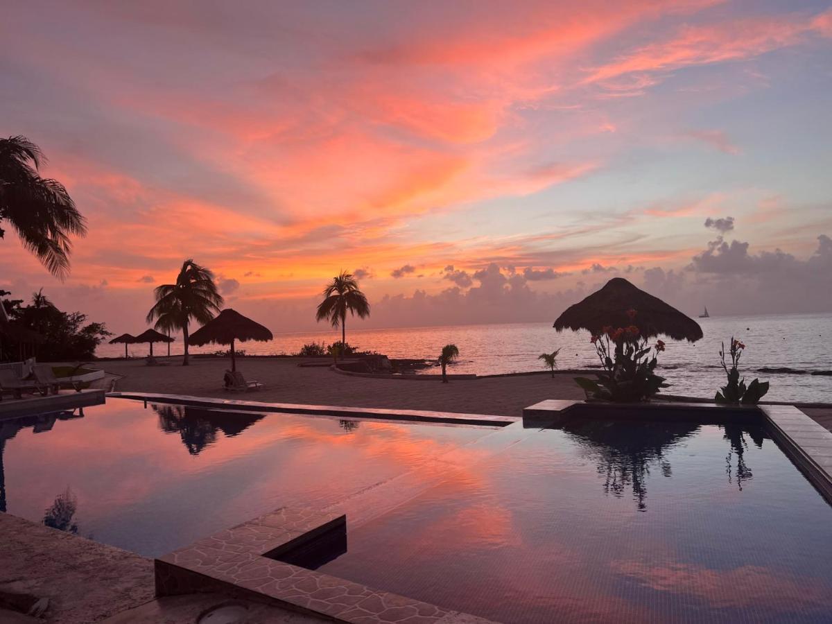 The Queen Of Cozumel Beach House -Luxury Beachfront Villa- Million Dollars View Exterior photo